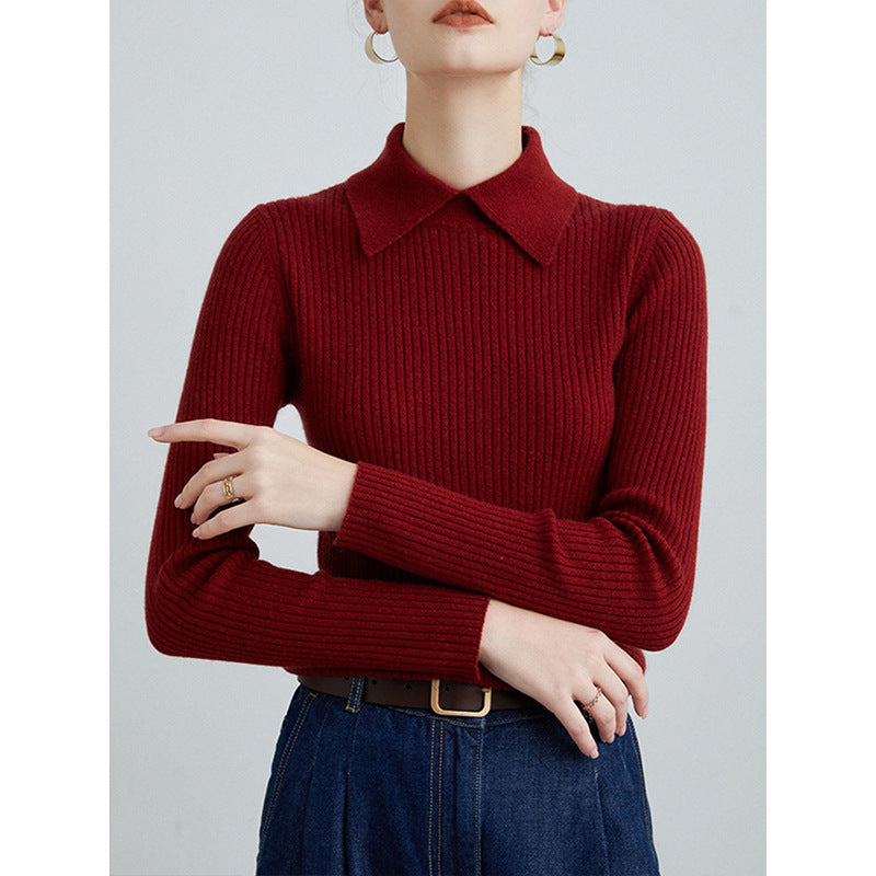 Pullover Cashmere Sweater Autumn Winter Retro Fashionable